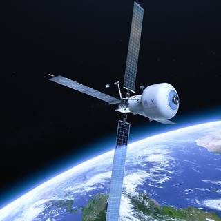 Starlab, from Nanoracks, Voyager Space, and Lockheed Martin, is a continuously crewed, free-flying, commercial space station dedicated to conducting advanced research, fostering commercial industrial activity, and ensuring continued U.S. presence and leadership in low-Earth Orbit. Credits: Nanoracks/Lockheed Martin/Voyager Space