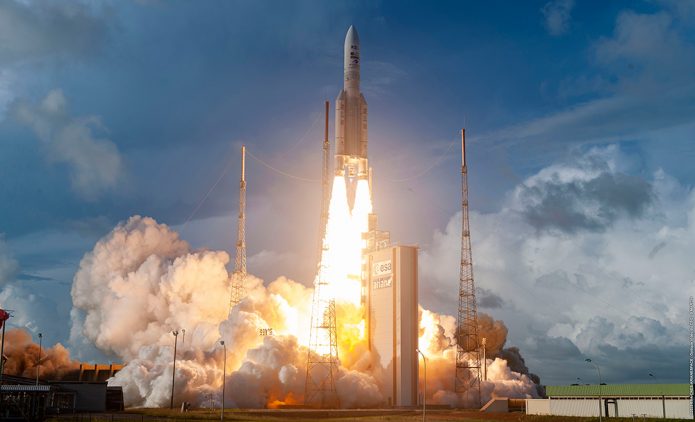 Ariane 5 Successfully Launches MTG-I1 Satellite For EUMETSAT And Two Galaxy Satellites For Intelsat