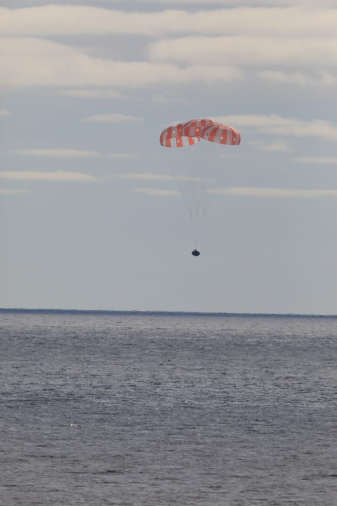 Artemis I – Flight Day 26: Orion Splashes Down, Concluding Historic Artemis I Mission
