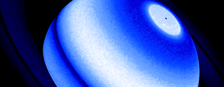 Hubble Finds Saturn’s Rings Heating Its Atmosphere