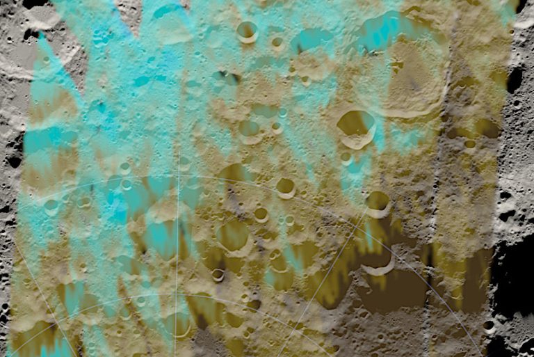 SOFIA Reveals Map Of Moon’s Water Near Its South Pole Artemis Landing Sites