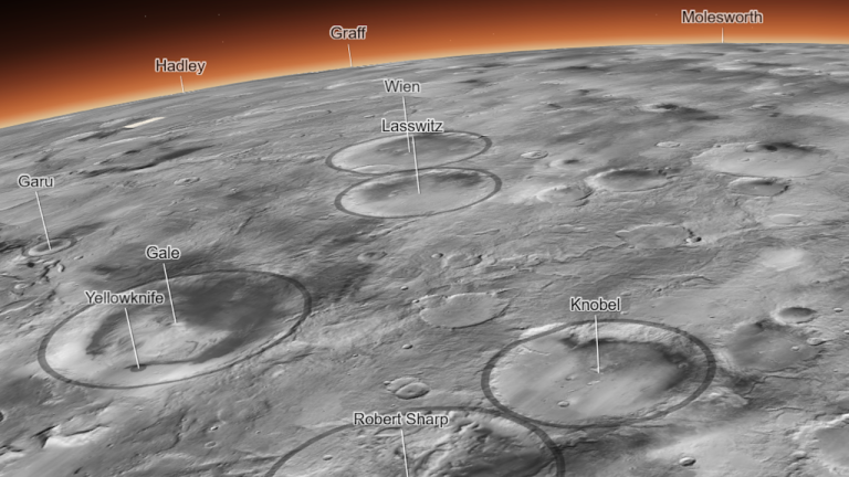 Scientists Unveil A 5.7 Terapixel Global Image Of Mars