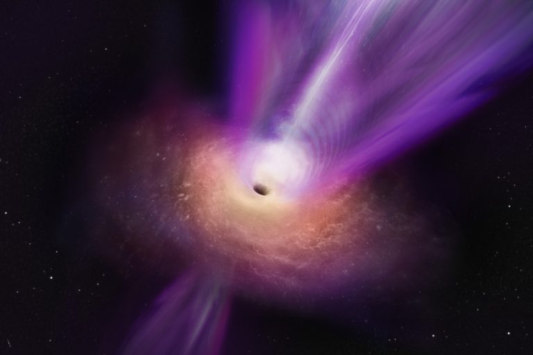 New Black Hole Images Reveal A Glowing, Fluffy Ring And A High-speed Jet