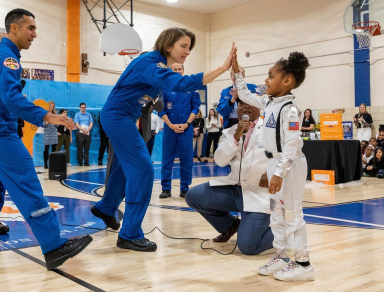 NASA Astronauts Bring STEM To Washington Students
