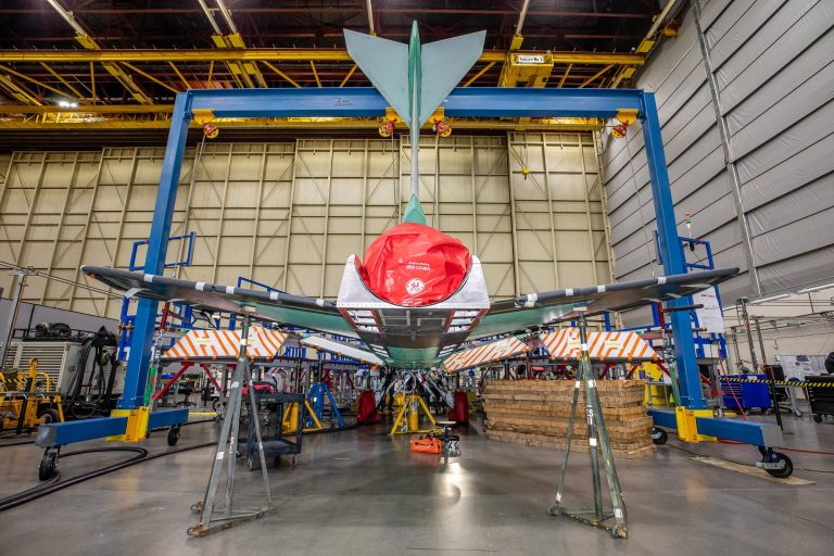 X-59 Gets Its Tail