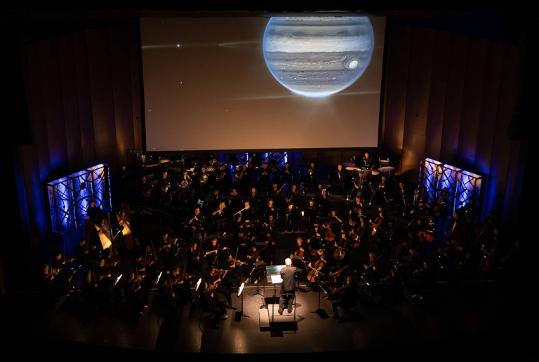 Hearing And Seeing The Music Of The Spheres
