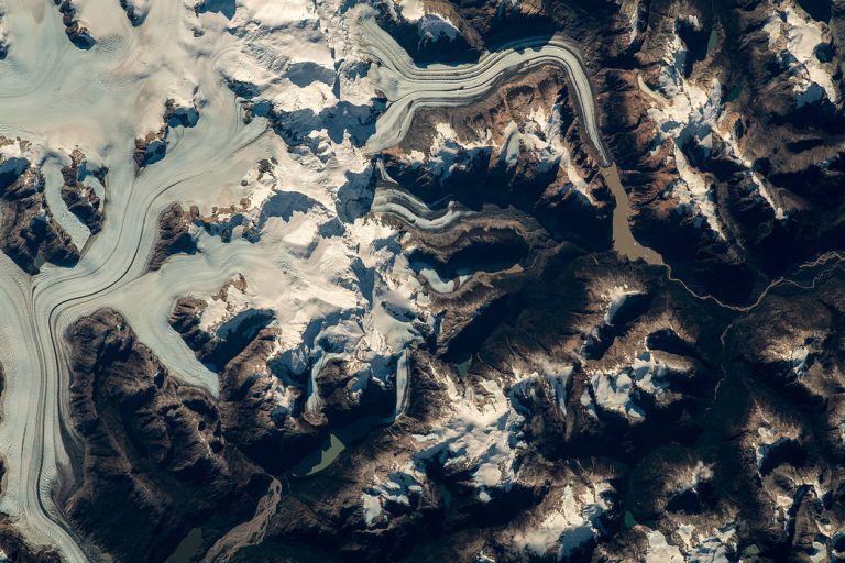Laguna San Rafael National Park Viewed From The Space Station