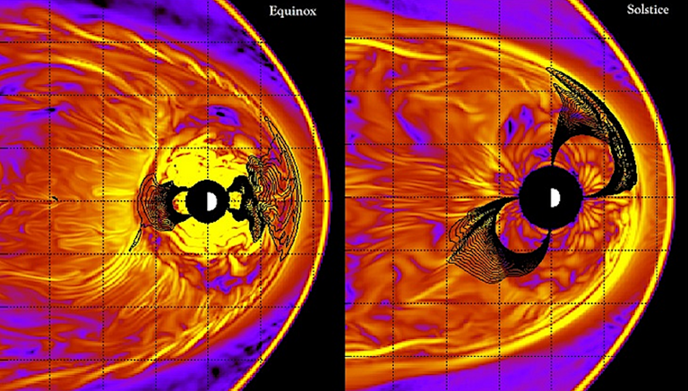 Space Waves Offer New Clues To Space Weather