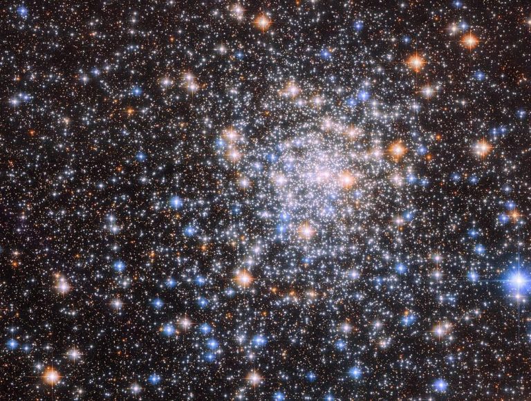 Hubble Glimpses A Glistening Cluster