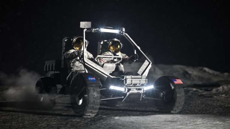 NASA Pursues Lunar Terrain Vehicle Services For Artemis Missions