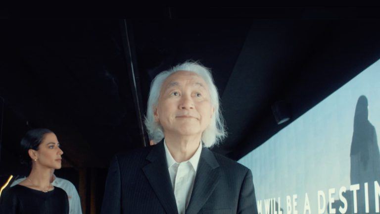 Professor Michio Kaku visits THE LINE to learn about NEOM’s city of the future