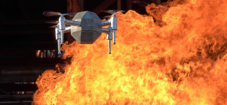Heat-Resistant Drones To Support Firefighters