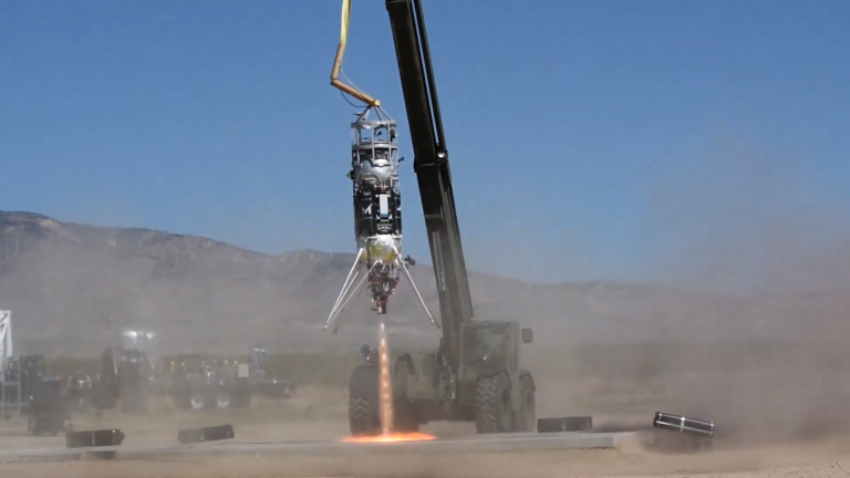 NASA Supports Tests of Dust Sensor to Aid Lunar Landings