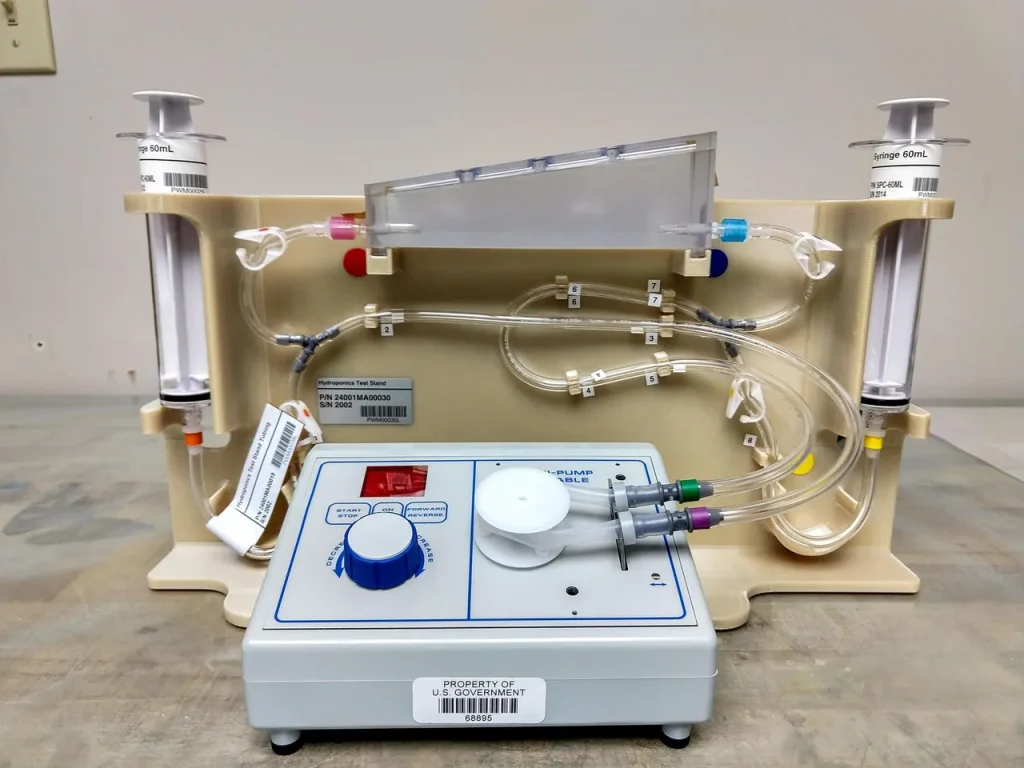 Plant Water Management (PWM) Harness and Soil Test Article.