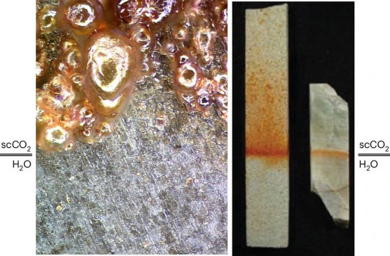Liquid on Mars was not necessarily all water
