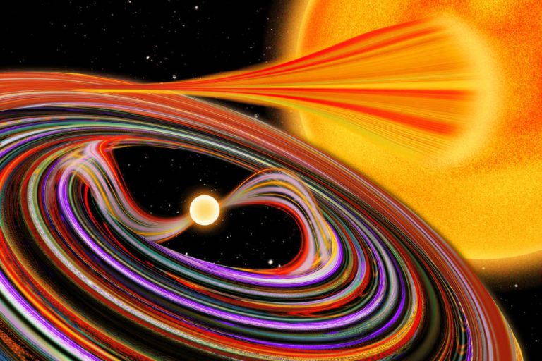 Scientists get a first look at the innermost region of a white dwarf system