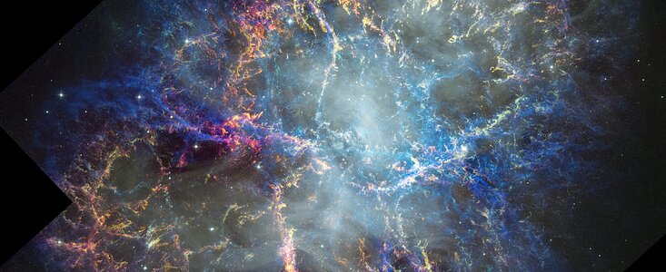 Hubble revisits Crab Nebula to track 25 years of expansion